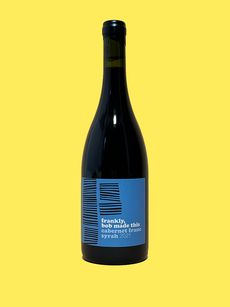 Frankly This Wine Was Made By Bob Cabernet Franc Syrah 2021