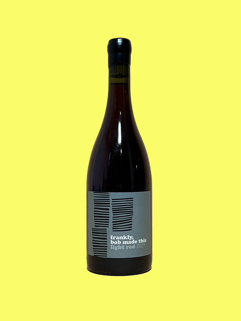 Frankly This Wine Was Made By Bob Light Red 2021